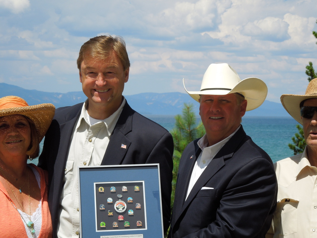 Commissioner Recognition at Lake Tahoe