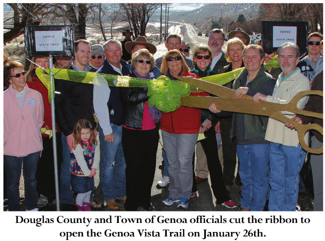 Genoa Vista Trail Ribbon Cutting