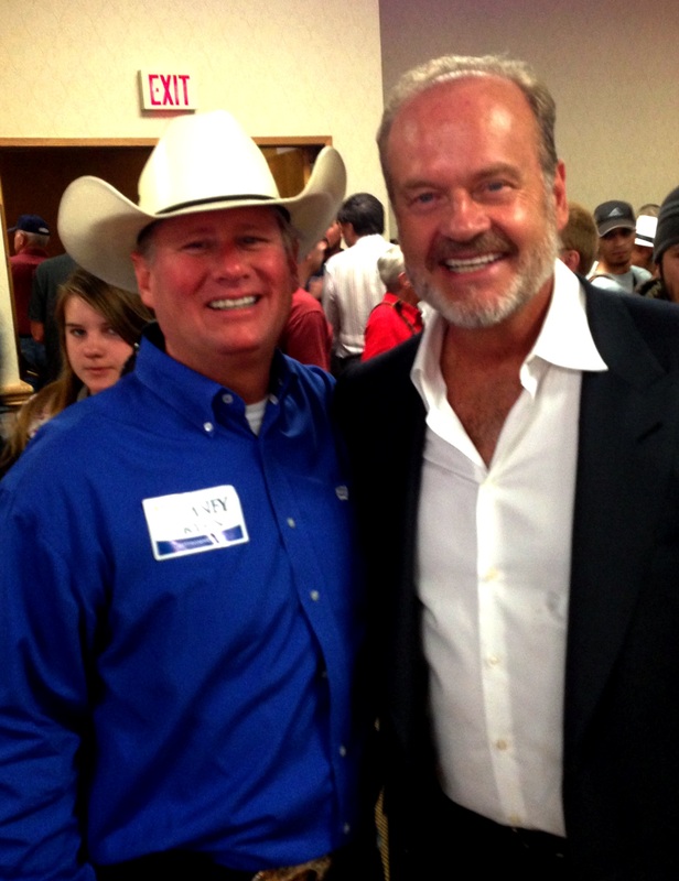 With Kelsey Grammer