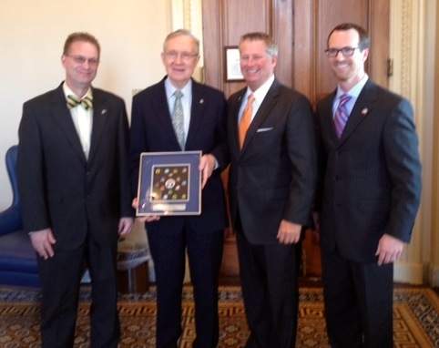 Meeting with Senator Harry Reid